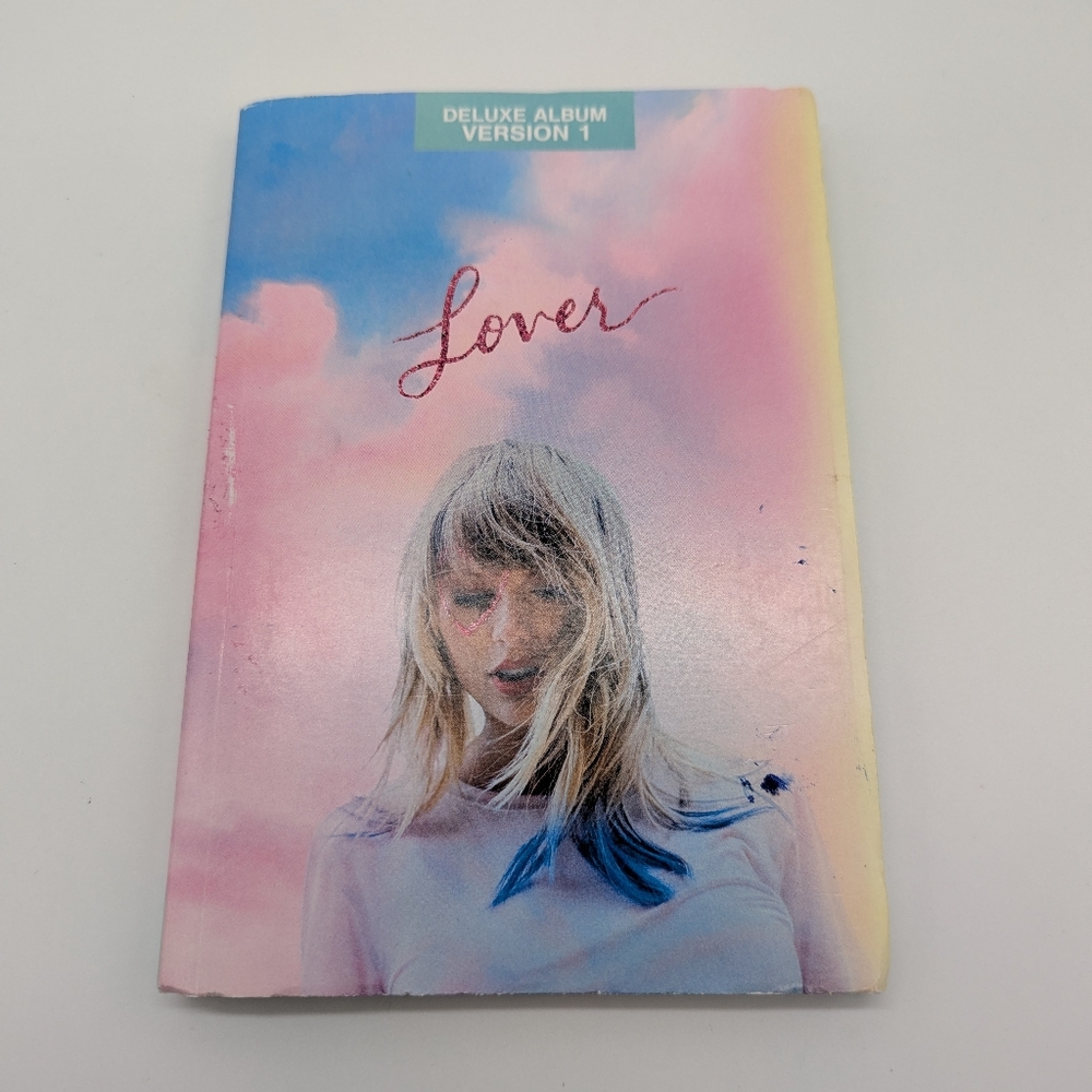 Taylor Swift Lover Deluxe Album Version 1  Pink Blue Target Exclusive CD Journal